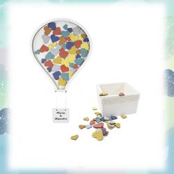 Pack globo colores 50 + caja pequeña personalizada - decoracion de bodas , comuniones , eventos y congresos